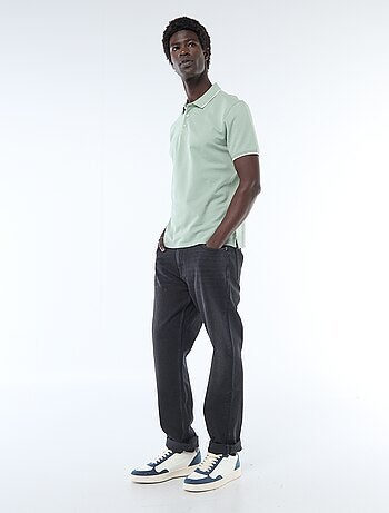 Polo de piqué de algodón