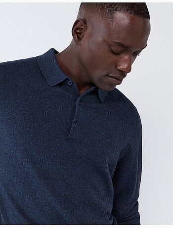 Polo de punto con cachemira, mo fashion