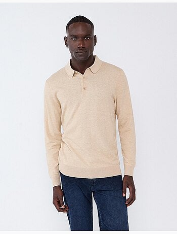 Polo de punto con cachemira, mo fashion