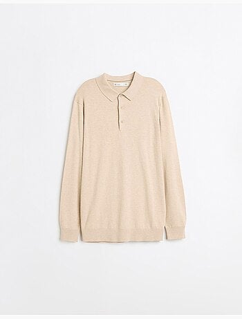 Polo de punto con cachemira, mo fashion