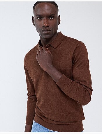 Polo de punto con cachemira, mo fashion