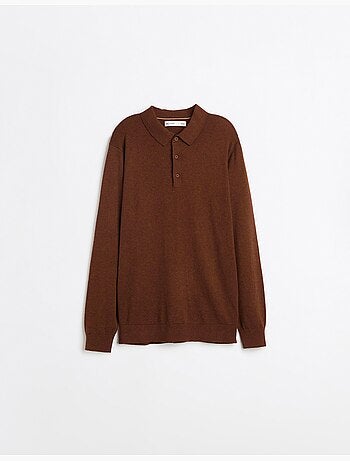Polo de punto con cachemira, mo fashion