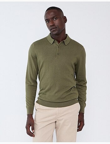 Polo de punto con cachemira, mo fashion