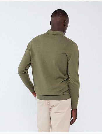 Polo de punto con cachemira, mo fashion
