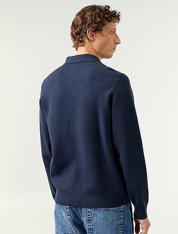 Polo de punto con estampado