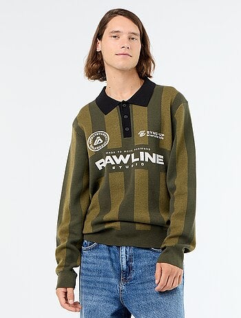 Polo de punto con estampado