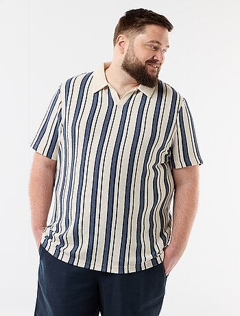 Polo de punto de manga corta