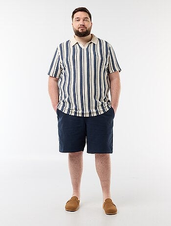 Polo de punto de manga corta