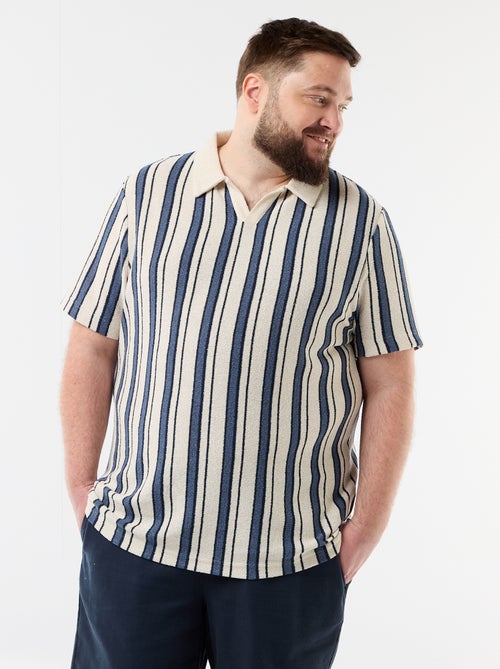 Polo de punto de manga corta - Kiabi