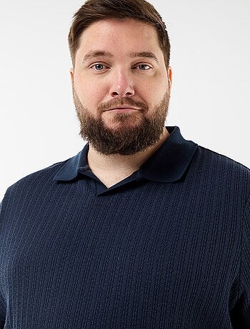 Polo de punto de manga corta