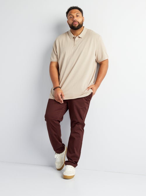 Polo de punto de piqué - Kiabi