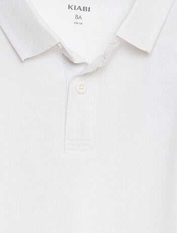 Polo de punto de piqué de manga larga