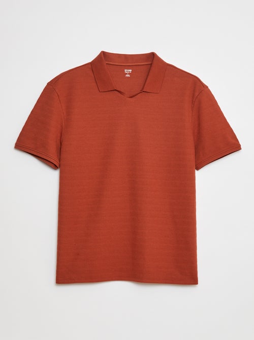 Polo de punto de piqué - Kiabi