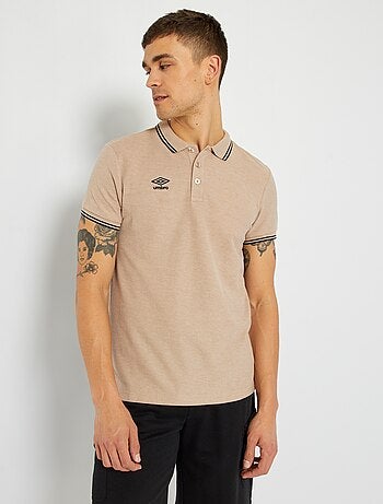 Polo de punto de piqué 'Umbro' - Kiabi