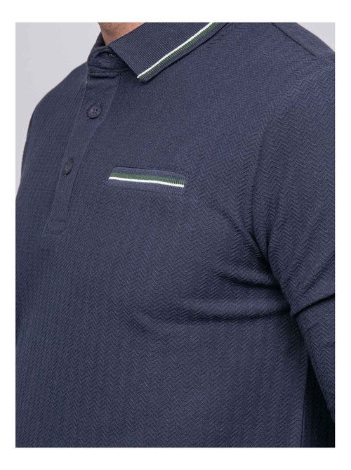 Polo de punto espiga PASTITCH - Kiabi