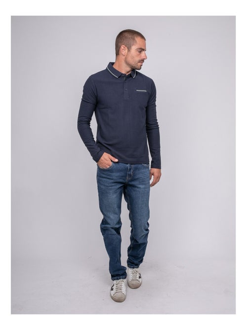 Polo de punto espiga PASTITCH - Kiabi