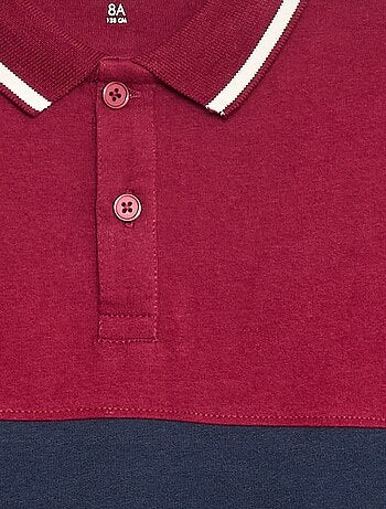 Polo de punto estilo rugby