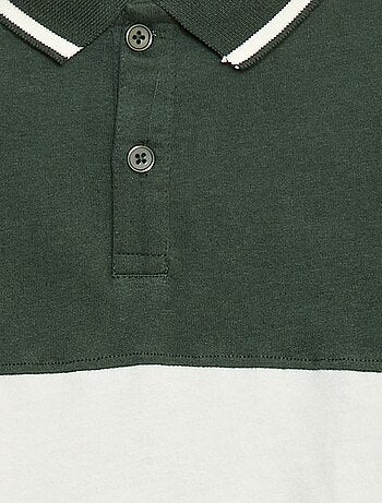 Polo de punto estilo rugby
