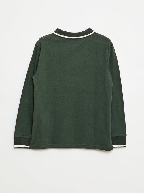 Polo de punto estilo rugby - Kiabi