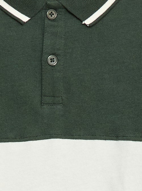 Polo de punto estilo rugby - Kiabi