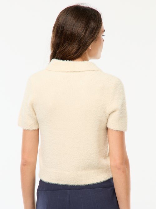 Polo de punto fantasía - Kiabi