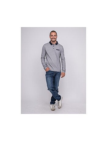 Polo de punto jacquard PIAGARA