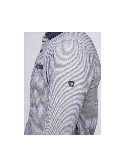Polo de punto jacquard PIAGARA - Kiabi