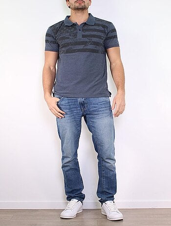 Polo de punto piqué