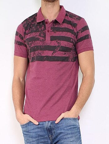 Polo de punto piqué