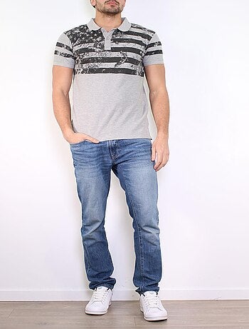 Polo de punto piqué