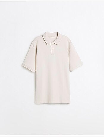 Polo de punto texturizado, mo fashion