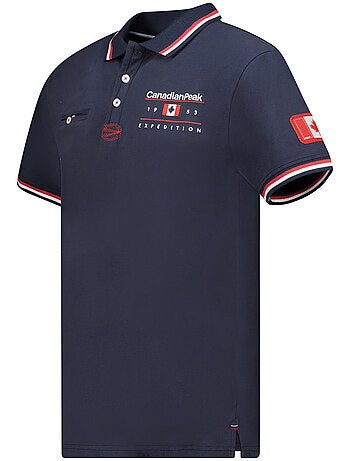 Polo de rayas en contraste konbustybleak – canadian peak