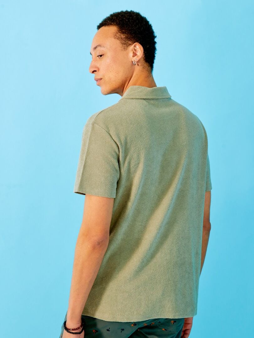 Polo de rizo gris - Kiabi