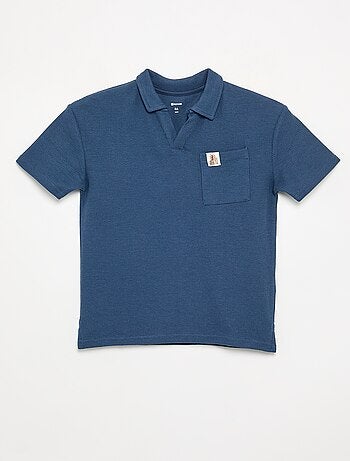 Polo de tejido de nido de abeja