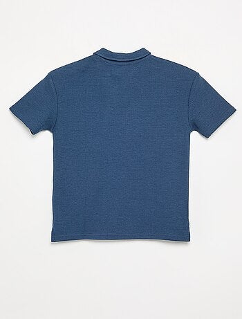 Polo de tejido de nido de abeja