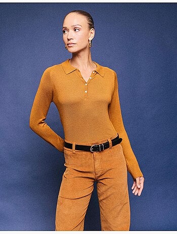 Polo de viscosa, mo fashion