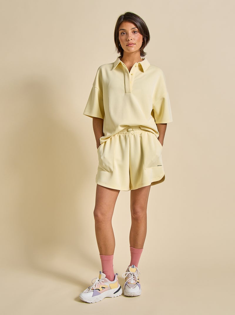 Polo deportivo oversize - (ekstract) Amarillo - Kiabi