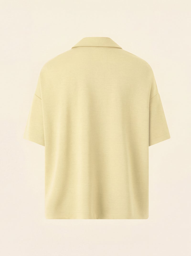 Polo deportivo oversize - (ekstract) Amarillo - Kiabi