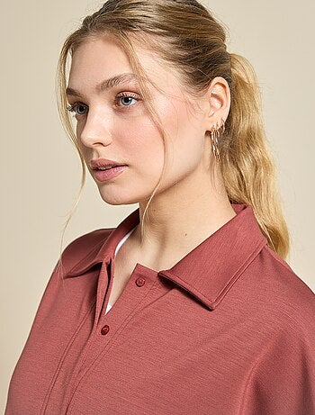 Polo deportivo oversize - (ekstract)