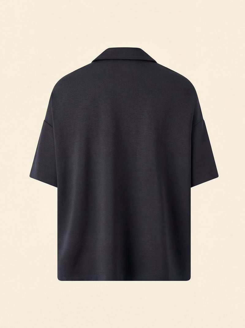 Polo deportivo oversize - (ekstract) Negro - Kiabi