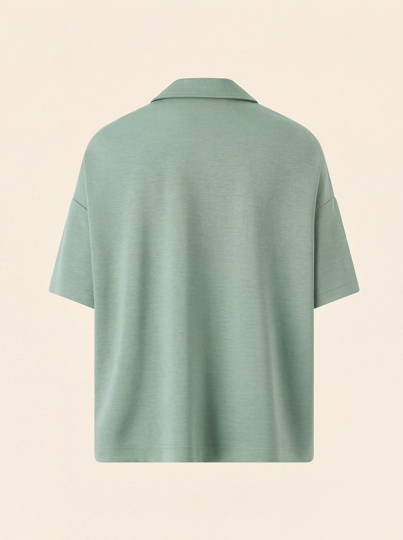 Polo deportivo oversize - (ekstract) Verde - Kiabi