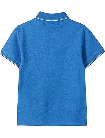 Polo diseño punta en contraste niños - minoti