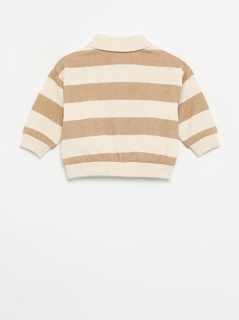Polo 'Disney' de forro polar Beige - Kiabi