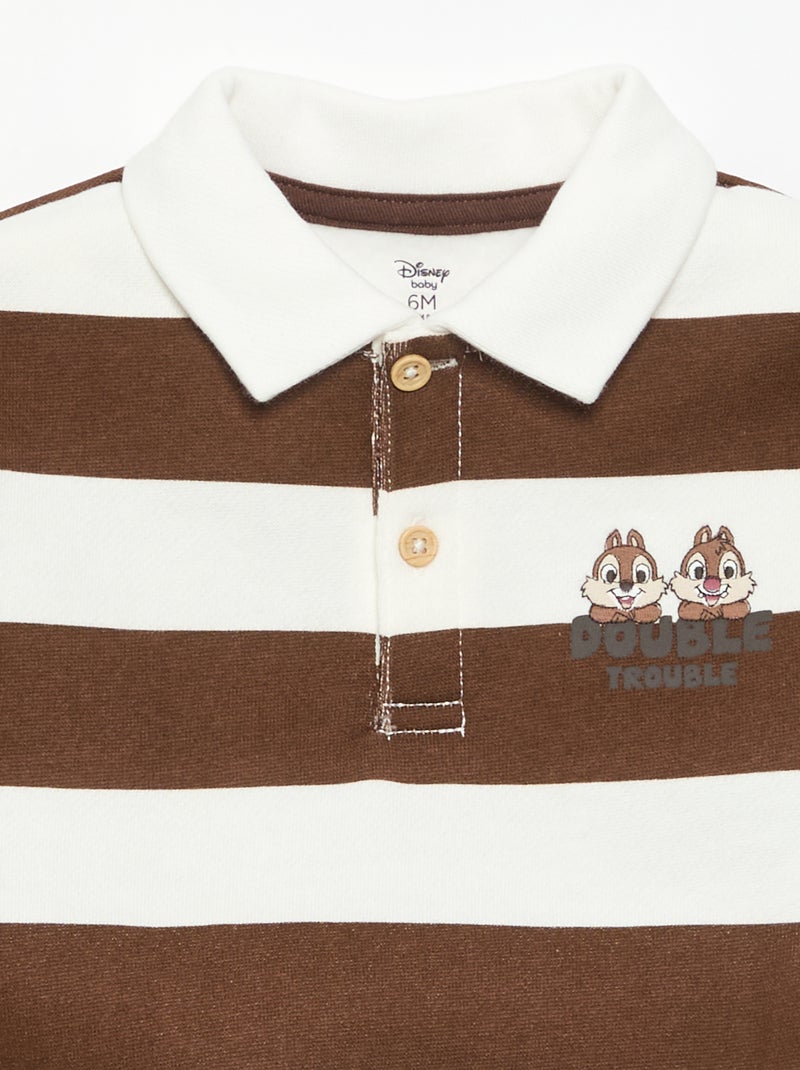 Polo 'Disney' de forro polar Marron - Kiabi