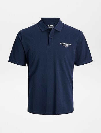 Polo estampado en el pecho 'JJ Rebel'