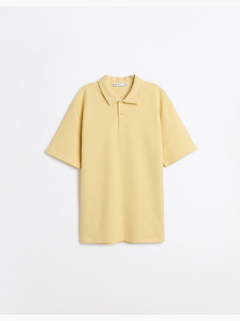 Polo estructurado, MO Fashion Amarillo - Kiabi