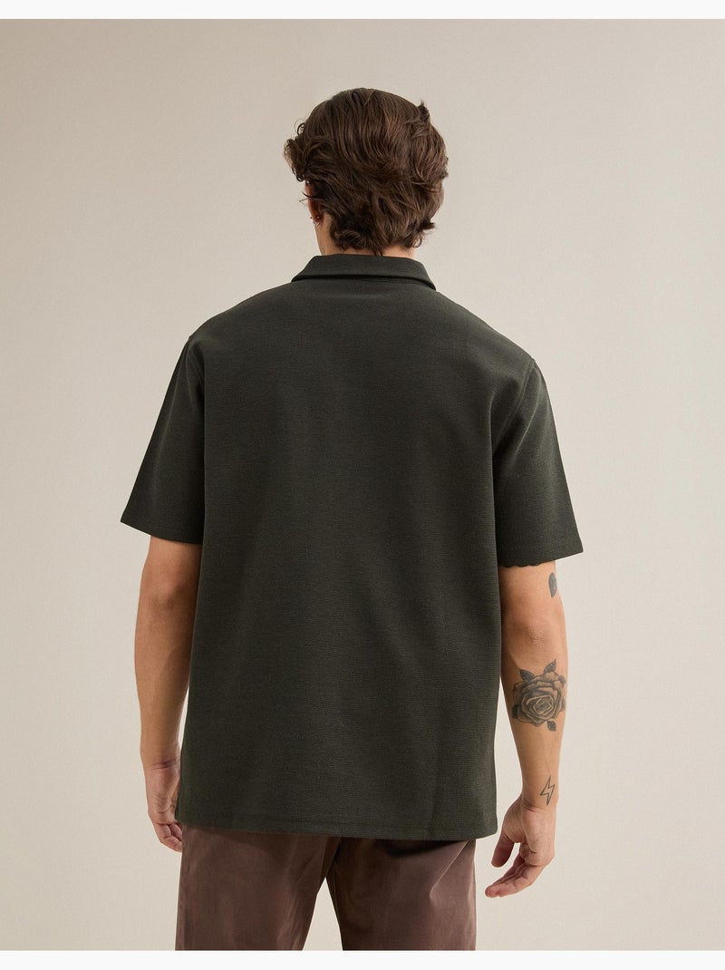Polo estructurado, MO Fashion Verde - Kiabi