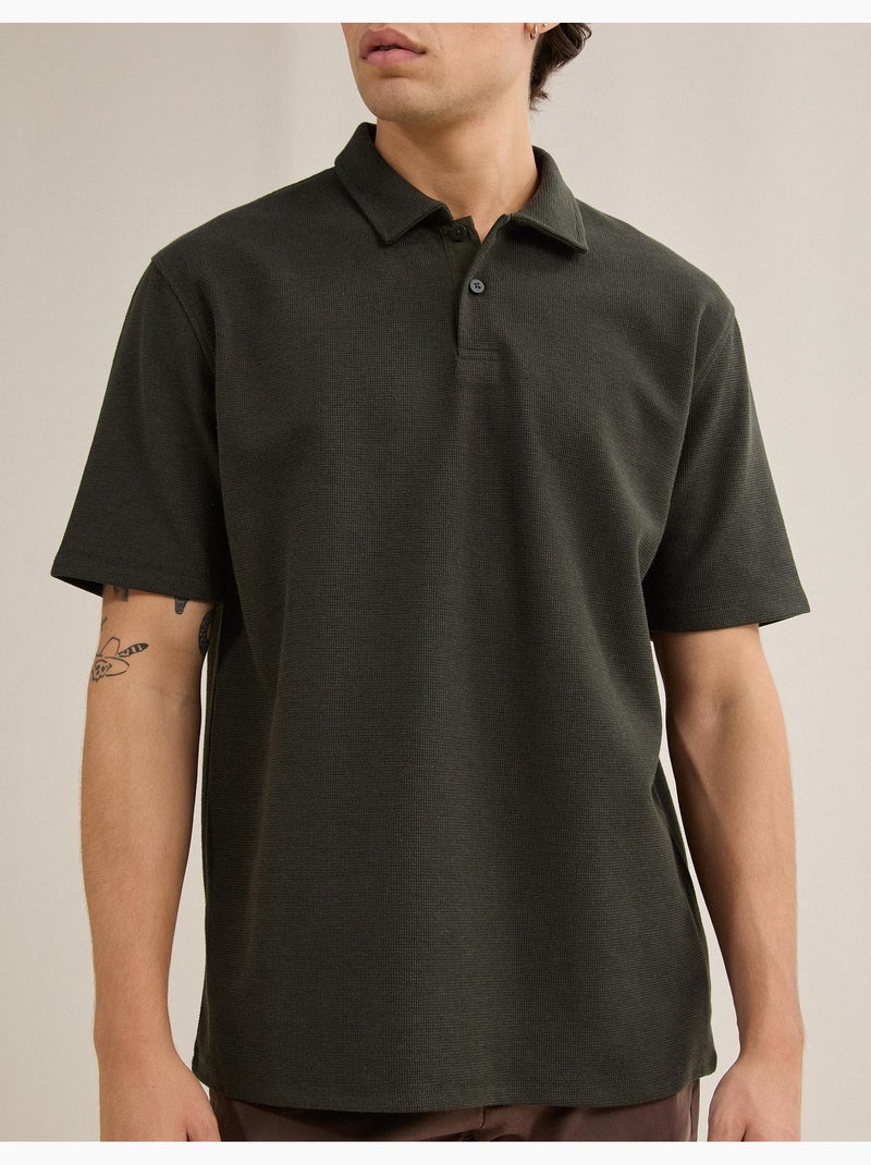 Polo estructurado, MO Fashion Verde - Kiabi