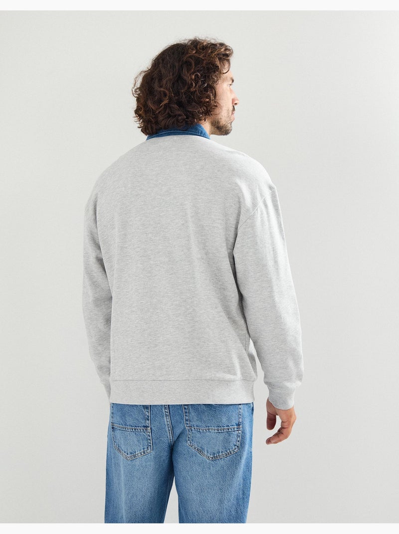 Polo Felpa, MO Fashion Gris - Kiabi