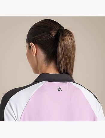Polo hazelmere de nosilife de manga corta golf para mujer - craghoppers